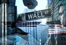 Wall Street affected by the coronavirus crisis