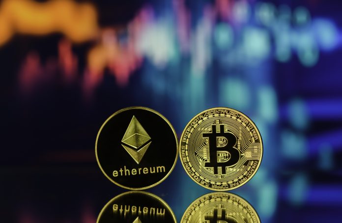 Bitcoin and Ethereum - close to market cap of silver